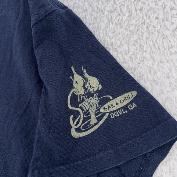 Sons of AMVETS Shirt Mens Large Navy Blue 2014 Bike Show Lithia Springs GA - Picture 5 of 8